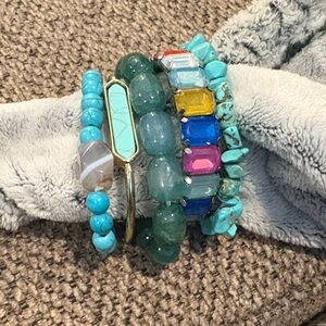 Multicolor Beaded Bracelet Set